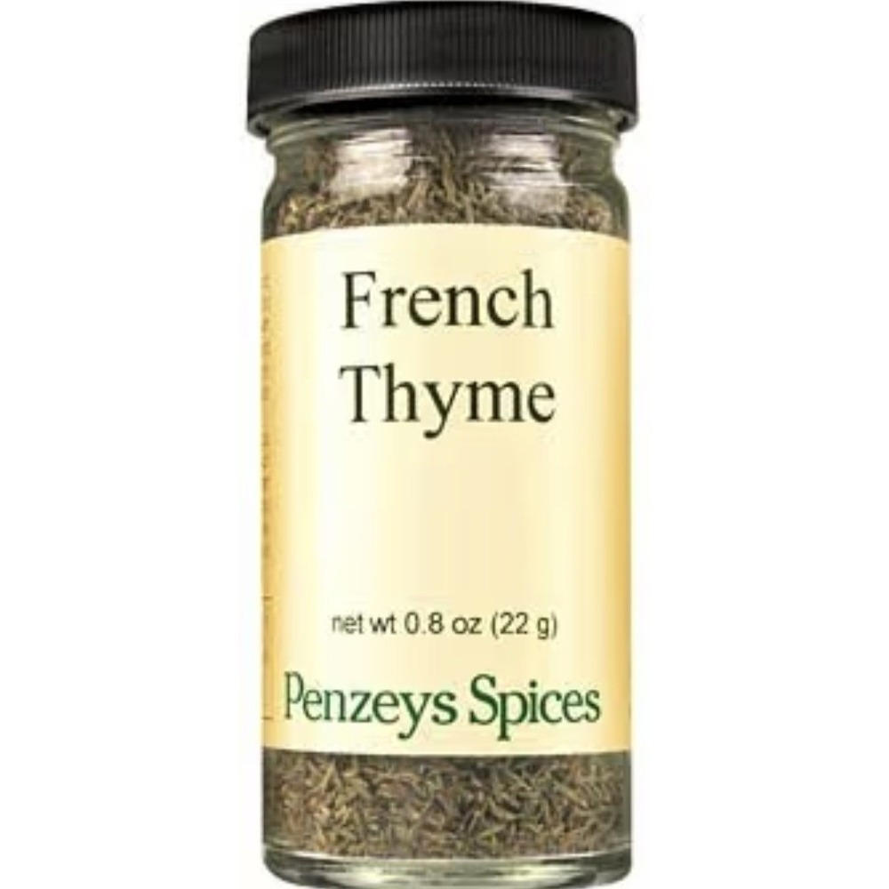 Thyme French By‎ Penzeys Spices .8 oz 1/2 cup jar (Pack of 1)